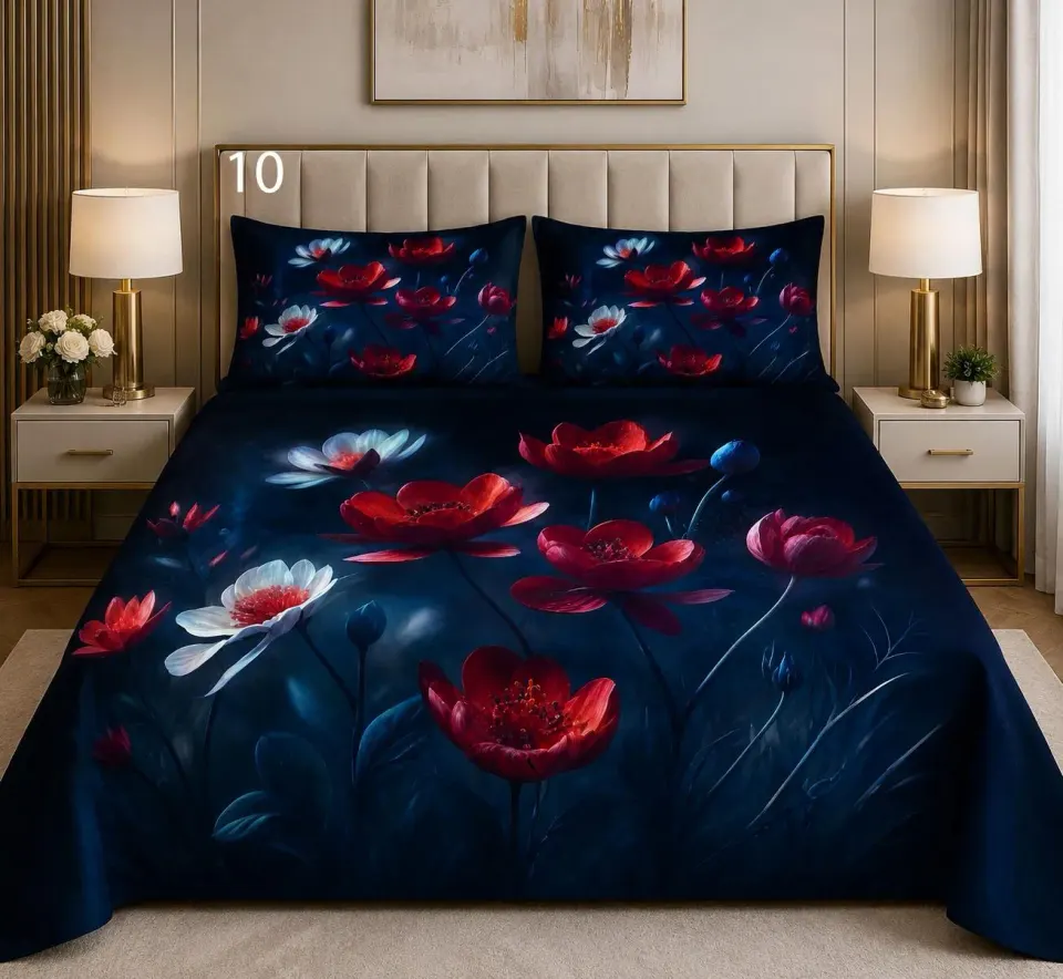 Floral Bedsheets