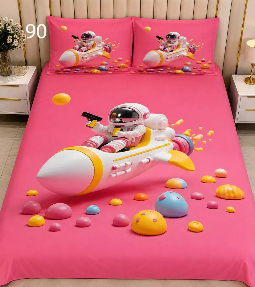 Space Explorer Bedsheet Set